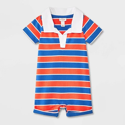 Baby Boy Polo Romper