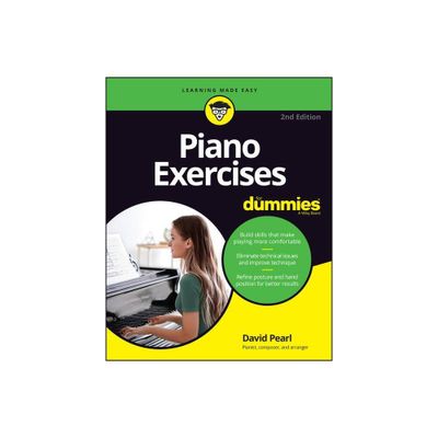 Piano Exercises for Dummies - 2nd Edition by David Pearl (Paperback)