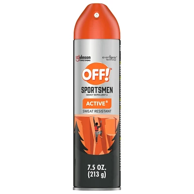 OFF! Sportsmen Active Aerosol Personal Repellents and Bug Spray - 7.5oz