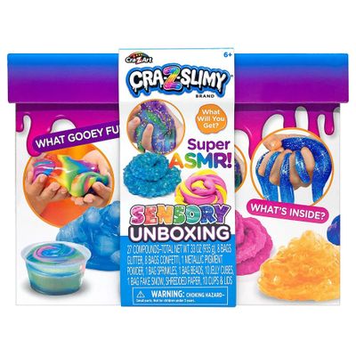 Cra-Z-Slimy Super Sensory Unboxing Slimes and Putties