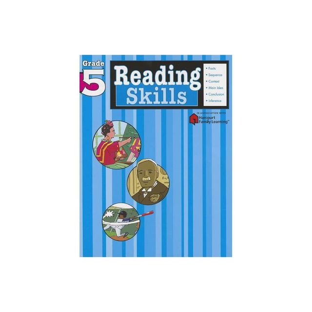 Reading Skills: Grade 5 (Flash Kids Harcourt Family Learning) - (Paperback)