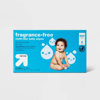 Fragrance Free Baby Wipes Refill Pack - 800ct - up & up