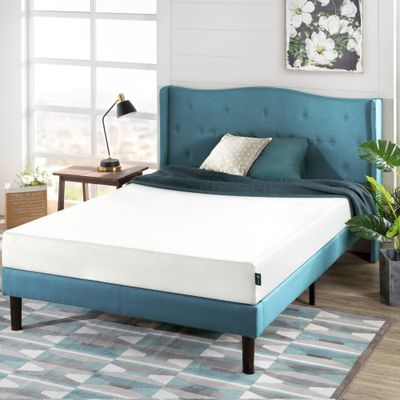 Zinus 8 Green Tea Infused Memory Foam Mattress - : Firm, - Certified