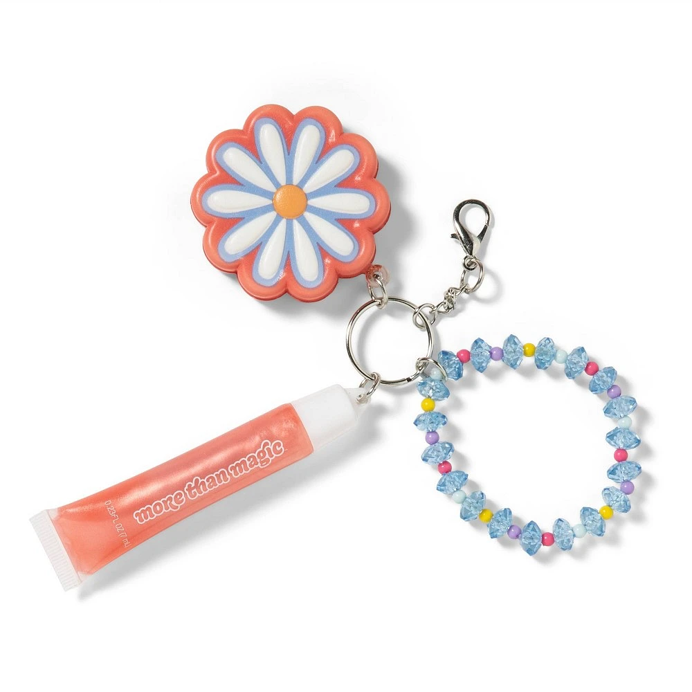 Beaded Wristlet and Pompom Lip Balm Set -  - 3pc - More Than Magic