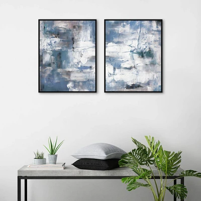 Masterpiece Art Gallery 22x28 Opus Blue I and II Wall Art