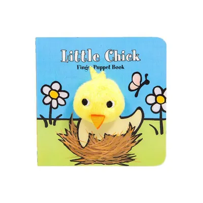 Little Chick: Finger Puppet Book - (Little Finger Puppet Board Books) by Chronicle Books & Imagebooks (Board Book)