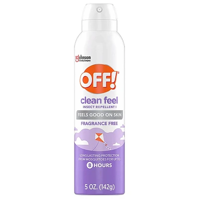 OFF! Clean Feel Mosquito Repellent Bug Spray