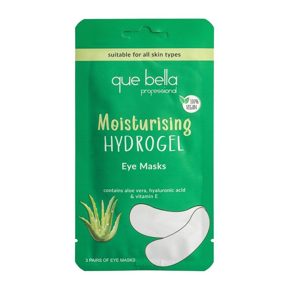 Que Bella Moisturizing Hydrogel Eye Masks - 3 Pairs | The Market Place