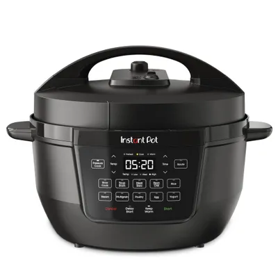 Instant Pot RIO WIDE 7.5qt 7-in-1 Electric Pressure Cooker & Multi-Cooker: Stainless Steel, 1200W, Dishwasher-Safe Parts