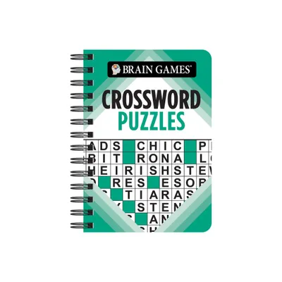 Brain Games - To Go - Crossword Puzzles (Teal) - by Publications International Ltd & Brain Games (Spiral Bound)