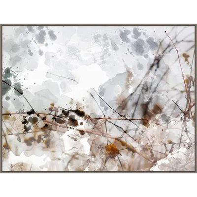 42 x 32 Abstract Branches by Chamira Young Framed Canvas Wall Art Print - Amanti Art: Modern Decor, Oversized Artwork