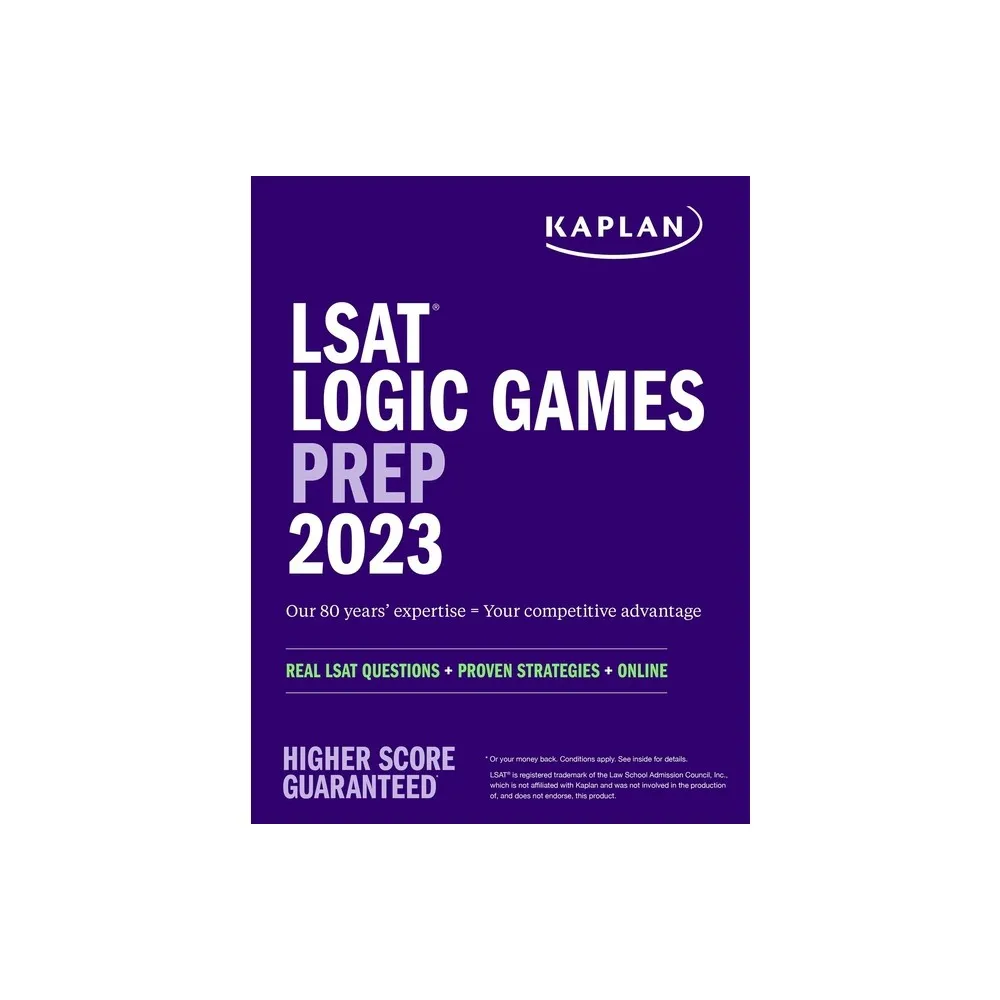 TARGET LSAT Logic Games Prep 2023 - (Kaplan Test Prep) by Kaplan Test Prep  (Paperback) | Connecticut Post Mall