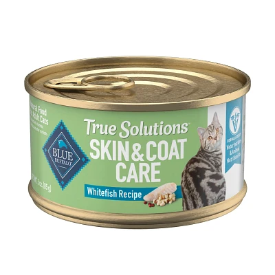 Blue Buffalo True Solutions Skin & Coat White Fish Flavor Premium Wet Cat Food - 3oz