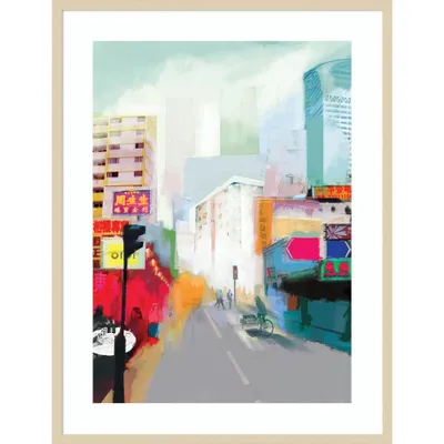 32 x 41 A Letter From Singapore by David Mcconochie: Vertical Lithograph, Amanti Art