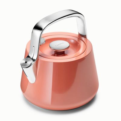 Caraway Home 64oz Whistling Tea Kettle Perracotta