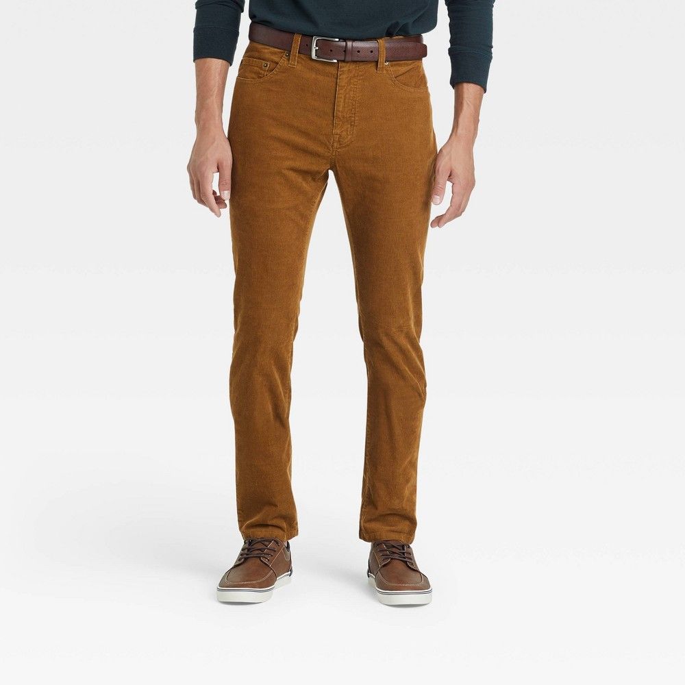 Goodfellow & Co Mens Big & Tall Slim Straight Corduroy 5-Pocket Pants |  Connecticut Post Mall