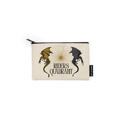 Fourth Wing: Riders Quadrant Pouch - Cream