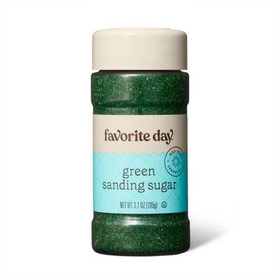 Green Sanding Sugar - 3.7oz - Favorite Day