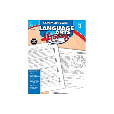 Common Core Language Arts 4 Today, Grade 3 - (Common Core 4 Today) (Paperback)