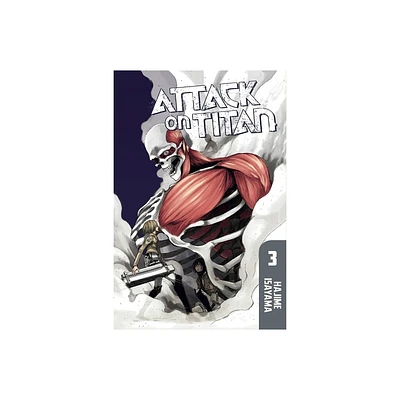 Attack on Titan, Volume 3 - by Hajime Isayama (Paperback)