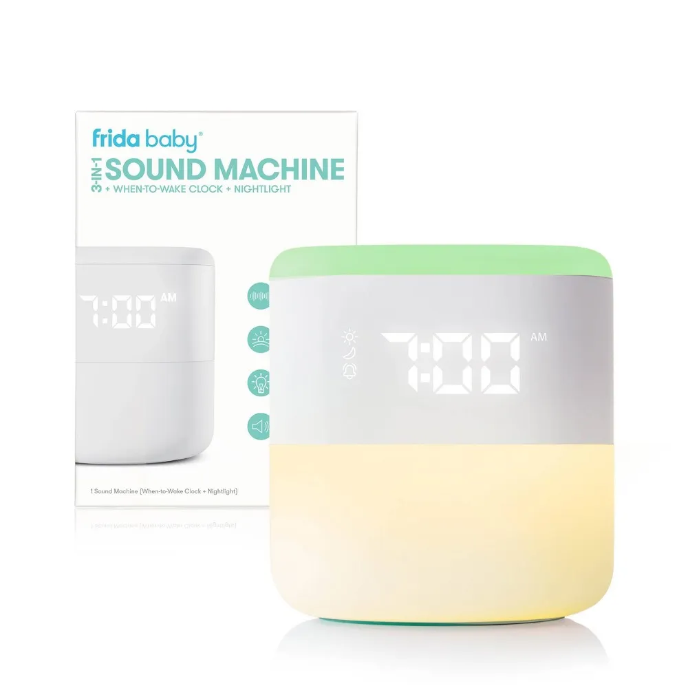 Frida Baby 3-in-1 Sound Machine + Sleep Trainer + Nightlight