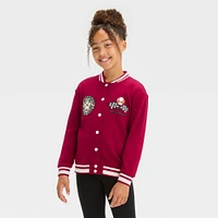 Girls Super Mario Kart Varsity Jacket