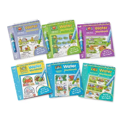 Hand2Mind Bob Books Kindergarten Reading Readiness Water Workbook Set - 6pk