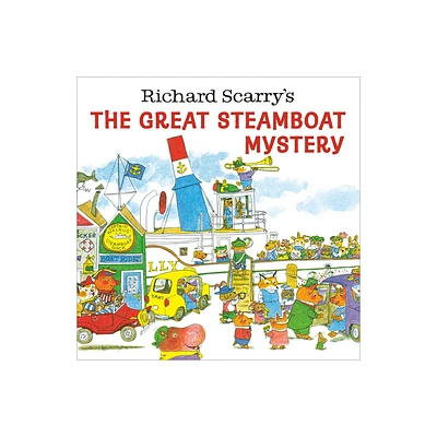 Richard Scarrys the Great Steamboat Mystery - (Paperback)