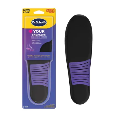 Dr. Scholls Womens Love your Sneakers with Full Length Insoles - Trim to Fit - Size (6-10) 1 Pair