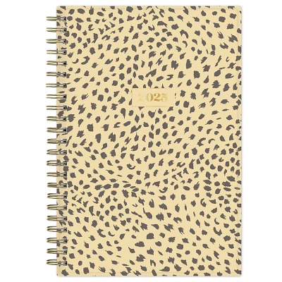 The Everygirl Planner 2025 Weekly/Monthly Planner 8.15x5.91 Wirebound Pebble Path Tan