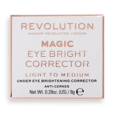 Makeup Revolution Eye Bright Under Eye Corrector - Light to Medium - 0.28oz