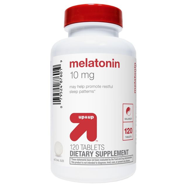 Melatonin Dietary Supplement Tablets - 120ct - up & up