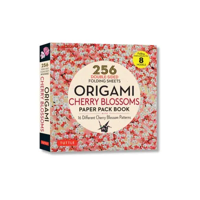 Origami Cherry Blossoms Paper Pack Book - by Tuttle Studio (Paperback)