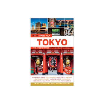 Tokyo Travel Guide + Map: Tuttle Travel Pack - (Tuttle Travel Guide & Map) by Rob Goss (Paperback)