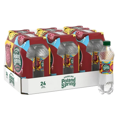 Poland Spring Pomegranate Lemonade Sparkling Water - 24pk/0.5L Bottles