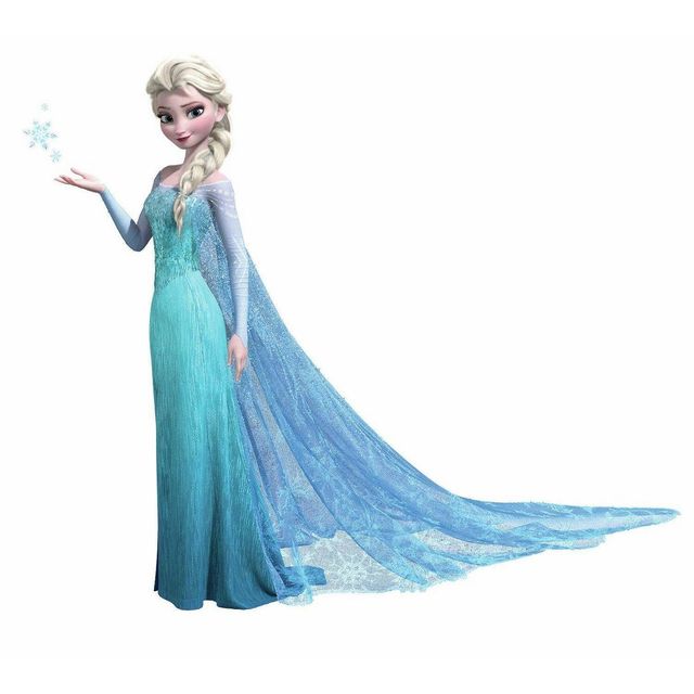 Frozen Elsa Peel and Stick Giant Kids Wall Decal