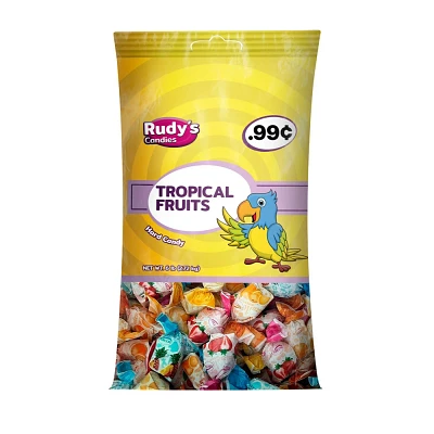 Rudys Candy Tropical Fruit Sugar - 3oz