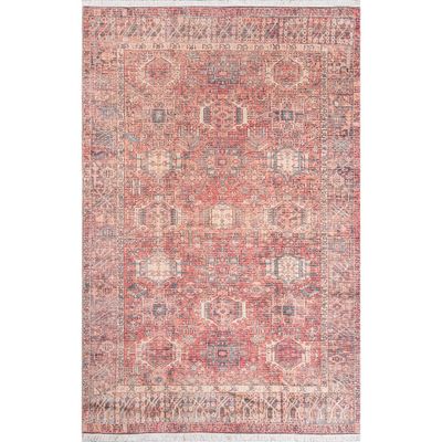 Helena Accent Rug Coral Pink - Momeni