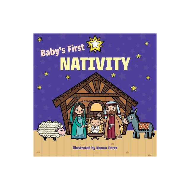 Babys First Nativity - by Little Bee Books (Board Book)