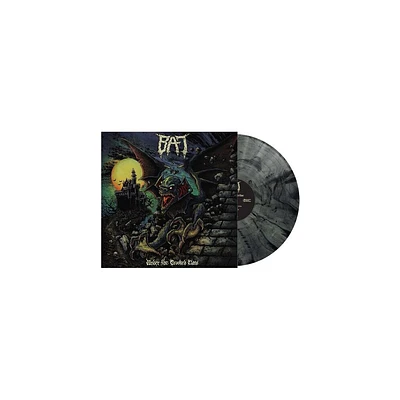 Bat - Under the Crooked Claw - Clear & Black Marble (Vinyl)