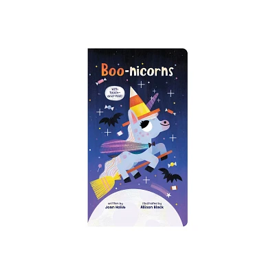 Boo-Nicorns (a Touch-And-Feel Book) - by Joan Holub (Hardcover)