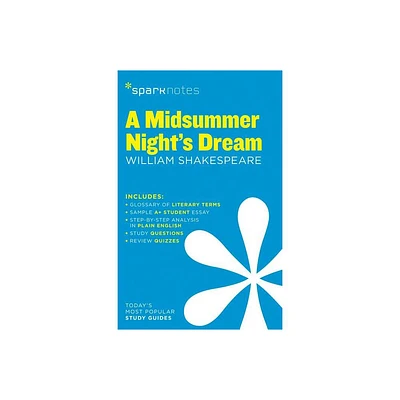 A Midsummer Nights Dream Sparknotes Literature Guide - by Sparknotes & William Shakespeare & Sparknotes (Paperback)