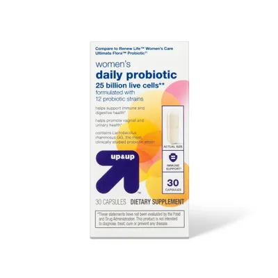 Womens Health Daily Probiotic - 30ct - up & up