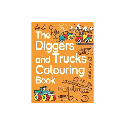 The Diggers and Trucks Colouring Book - by Chris Dickason (Paperback)