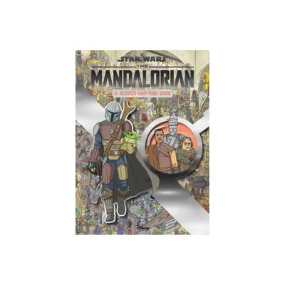 Star Wars the Mandalorian: A Search-And-Find Book - (Search and Find) by Daniel Wallace (Hardcover)