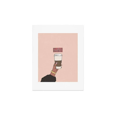 Deny Designs 11x14 Cortney Herron Coffee Time Art Print