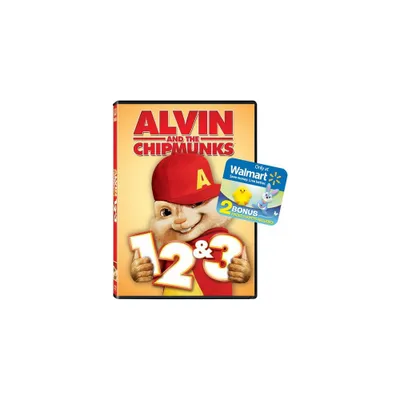 Alvin and the Chipmunks 1, 2 & 3 (DVD)