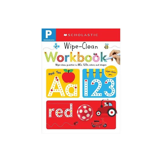 Wipe Clean Workbooks, Pre-Kindergarten ( Scholastic Early Learners) (Paperback) by Scholastic Inc.