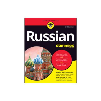 Russian for Dummies - 3rd Edition by Andrew D Kaufman & Serafima Gettys (Paperback)