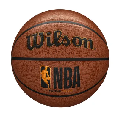 Wilson NBA Forge Plus 27.5 Basketball - Brown